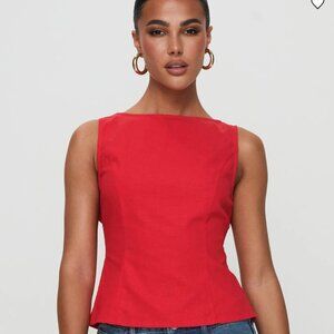 Lilitina top red
